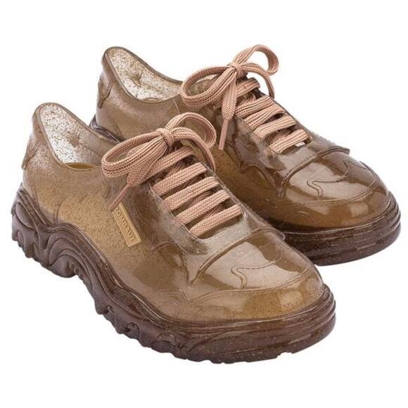 MELISSA x ROMBAUT | Melting Bocaccio AD low-top sneakers Clear Rice Husk | 5 - Picture 1 of 7